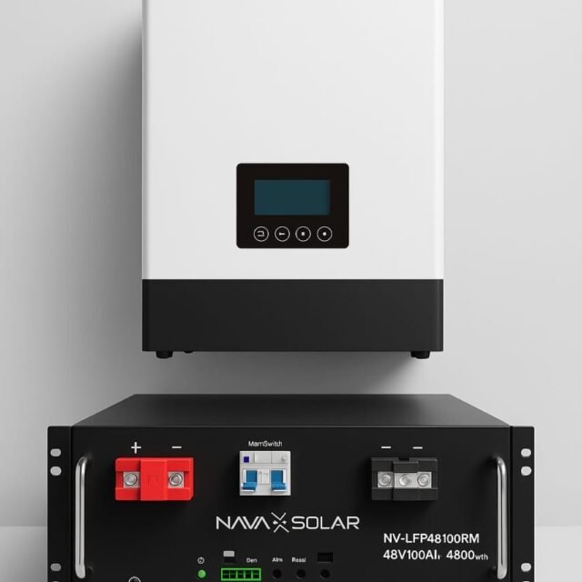 5kw luxpower inverter + 4.8kwh nava lithium ion battery