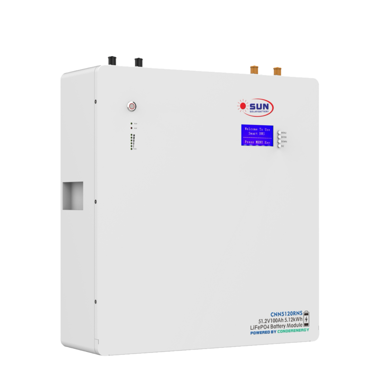 5.12KWH SUN LITHIUM BATTERY A-GRADE 51.2V